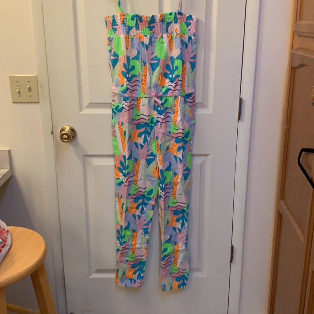 Girls NEW Color XXL Spotted Zebra Colorful Girls Jumpsuit